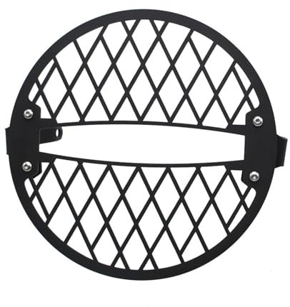 DEHIWI Motorrad Scheinwerfer Halterung Rohr Schelle Motorrad Scheinwerfer Schutz Für - Svartpilen 401 250 Vitpilen 401 2020-2022 Scheinwerfer Protector Grille Schutz Abdeckung (Größe : B)
