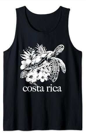 Souvenir zum Tauchen mit Meeresschildkröten aus Costa Rica Tank Top