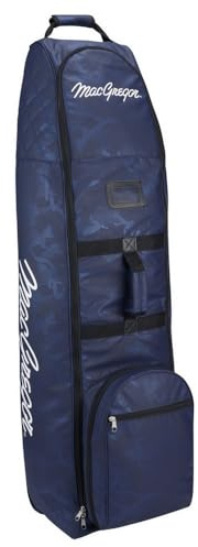 MacGregor Golf VIP Deluxe Wheeled Travel Cover Navy Camo