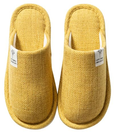 Colexy Zapatillas de Estar por Casa Antideslizantes para Mujer Hombre - Pantuflas Super Suaves de Secado Rápido para Interior Hotel Spa - Otoño Invierno