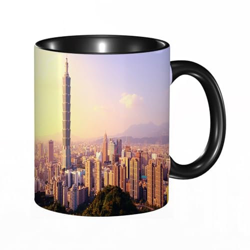 HRRASFAZF Tasse à Café | Tasse Céramique Fine | Cadeau Original | 330ml | Mug avec Anse | Cadeau Original pour Homme et Femme | Vols pas chers depuis Amsterdam, Pays-Bas à Taibe