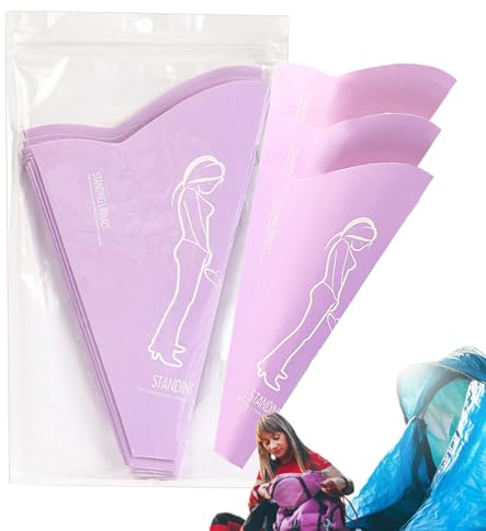 Urintrichter Für Frauen Wasserdicht Ergonomisch Tragbar Faltbar Kompakt | Faltbarer Pinkelbecher Für Camping Klettern Wandern Reisen