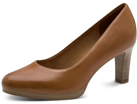 Tamaris Escarpins Femme à Talon Bloc Cuir