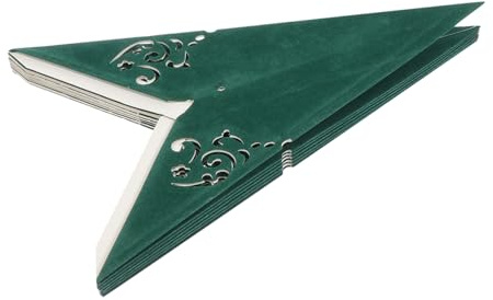HOLIDYOYO Nordischer Weihnachts-papierstern Lampenschirm Grün Dekorative Deckenleuchte für Hochzeit Bar und Fest Langlebige Handarbeit Stimmungsvolle Raumbeleuchtung