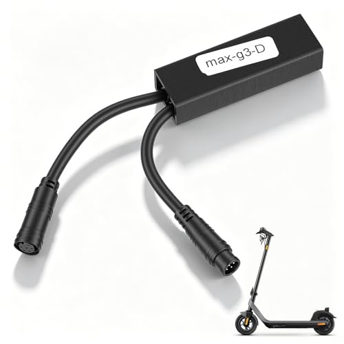 Tuning Chip, E-scooter Tuning Chip Unlock Cable für Segway Ninebot Max G3 D Elektro Scooter Upgrade Travd 40 km/h Benutzerdefiniertes Lastloses Geschwindigkeitsfreigabekabel Schnellumschalttaste