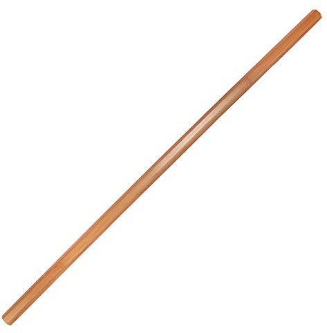 BambooMN 60 Inch Men's Carbonized Brown Bamboo Lacrosse Shaft Stick Handle, 1 Piece