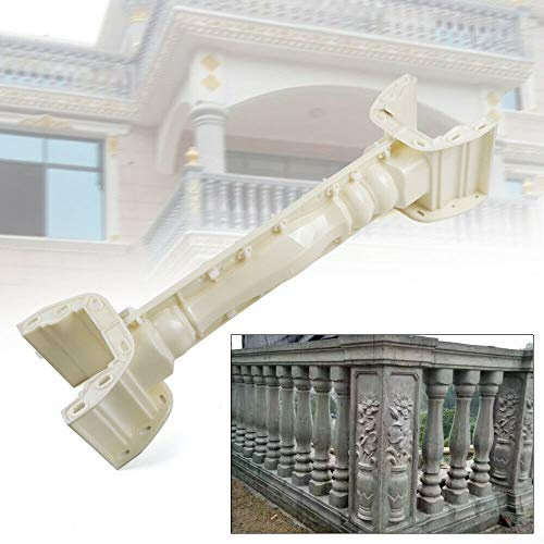 35 Roman Column Pedestal Pillars, Wedding Columns Roman Pillars White Wedding Plastic Roman Decorative Column Pillars Set W/Flower Plate Party Wedding Garden Venue Decorations (1Set/2 PCS X Mold)