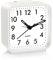 ORIA Silent Alarm Clock, Battery Operated Bedside Clocks, Luminous Large Display, Snooze Night Light Function, Gentle Wake, Easy Set for Elder (Powered by 1AA Battery, Not Included), Beige