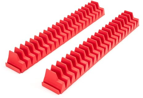 TEKTON OTM92240 Modulares Schraubenschlüssel-Organizer-Set für 40 Werkzeuge, hergestellt in den USA, Rot
