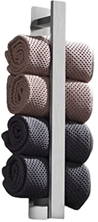 Handtuchstange Handtuchregal Handtuchhalter 40cm Handtuchhalter 304 Edelstahl Handtuch Ring Handtuchaufhänger Handtuchhalter Wand Hanging Handtuch Bar Badezimmer Lagerregal Handtuchständer Handtuch Ha