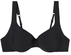 CALZEDONIA Woman's Lightly Padded Balconette Swimsuit Top Indonesia in Black, Size S