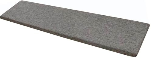 Cuscini Imbottiti per Panche da Esterno/Interno – Lino e Cotone Antiscivolo con Fibbia – 120x40, 100x40, 80x40, 100x50 – Cuscino per Panchina per Giardino, Sagre, Birrerie e Cucina(2,80x40x5cm)