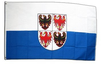 Fahne/Flagge Italien Trentino-Südtirol + gratis Sticker, Flaggenfritze®