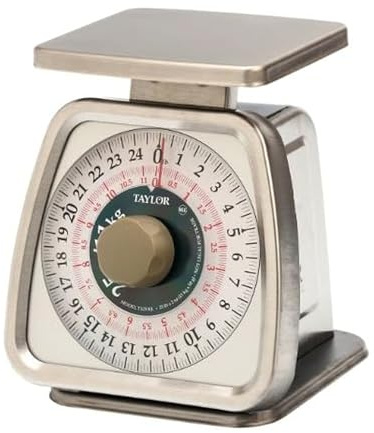 Taylor Stainless Steel Analog Portion Control Scale (25-Pound)