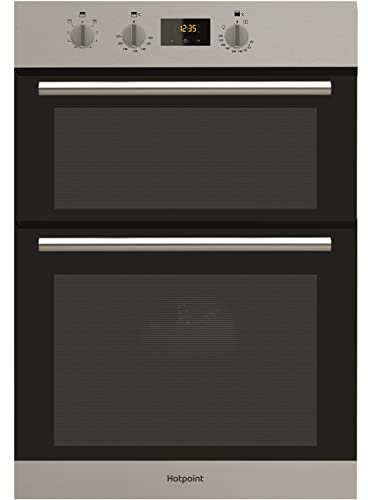 Hotpoint Newstyle Electric Built In Double Oven - Stainless Steel