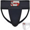 Farabi Sports Tiefschutz Herren Kampfsport Tiefschutz MMA Muay Thai Suspensorium Herren (Black, M)