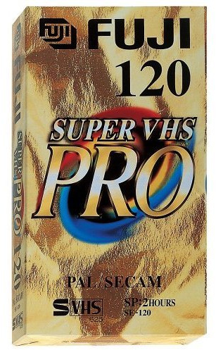 Fuji S-VHS SE 120 Video-Kassette