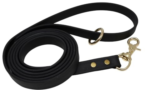 JimHodgesDogTraining Gummy hundkoppel – premium kvalitet biotan hundkoppel – 15 cm – olika storlekar – bra koppel för promenader, träning, vandring och jogging med din hund – tillverkat i USA