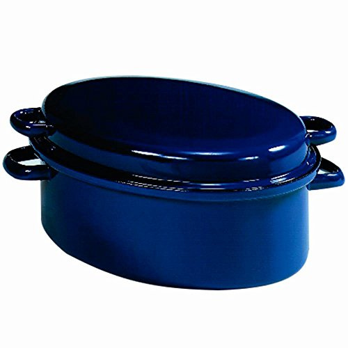 Krüger Gansbräter, emailliert Schwarz