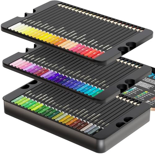 Artworx 72 Premium Watercolour Pencils Set - Coloured Art Pencils For Adults & Students - Colouring Pencils For Artists - Sketching or Drawing Art Supplies