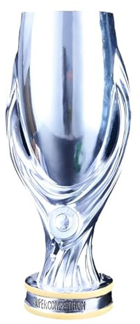 SWAYVES Trophée Coupe Trophée Dess de Football Trophées de La Ligue Des Clubs Fans de Football Objets de Collectsouvenirs de Bureau À Domicile Ornements/44Cm