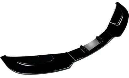 IMAWUHM Heckspoiler Spoiler Flügellippe Für C Klasse W204 S204 C204 Front Stoßstange Splitter Lip Spoiler Diffusor Tuning ABS Zubehör C200 C250 C300 Standard(Gloss Black)