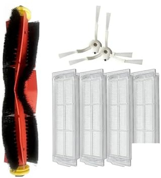 Compatible Avec Xiaomi, Compatible Avec Mijia, Robot De Balayage MJSTP Sans Rinçage, Brosse À Rouleau Principale, Maille D'élément Filtrant, Accessoires De Brosse Latérale De Chiffon De Vadrouille.(Cl
