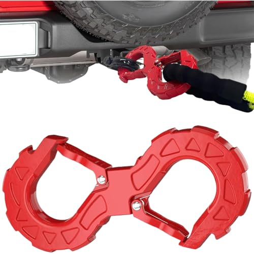 Manille de remorquage | 9,5 mm en forme de S pour camion, crochet à œillet de treuil, capacité de 15 tonnes, outil de récupération pour bateau, SUV, remorque, véhicules, camions