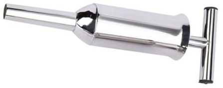 Gadpiparty Kit per Riempire Salsicce in Acciaio Inossidabile, Tubo per Insaccare Carne Facile da Pulire, Resistente, per Cucina e Preparazione di Salsicce Artigianali