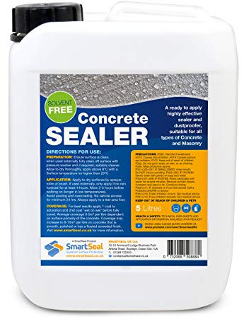 Smartseal Concrete Dustproofer - Premium 5L Sealer for Surfaces, Easy to Apply