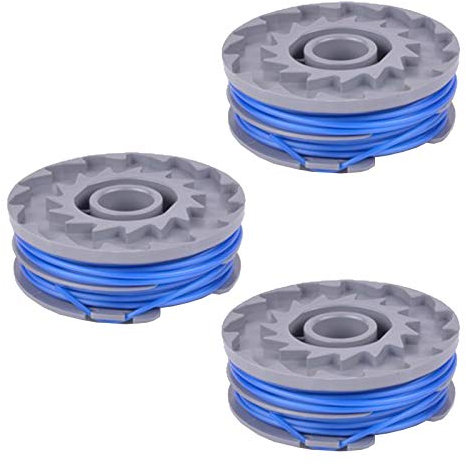 Spares2go Spool and Line for Spear & Jackson HG500B Strimmer Trimmer (Pack of 3)