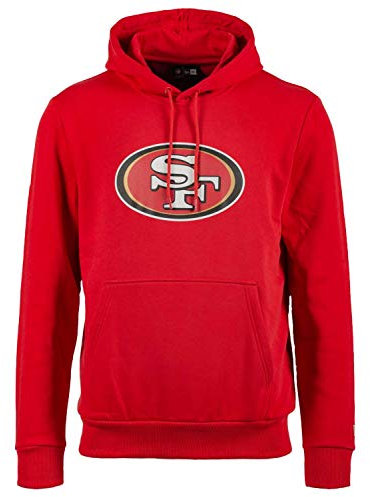 New Era - NFL San Francisco 49ers Team Logo Hoodie - Rot Farbe Rot, Größe XS