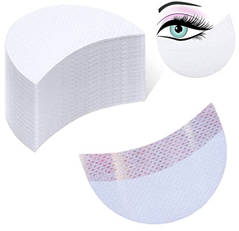 100 Pcs Disposable Makeup Eye Pad Sticker Eye Shadow Stickers Grafted Tape for Eyelash extension Eyelash perming Eyelash tinting Lip Makeup