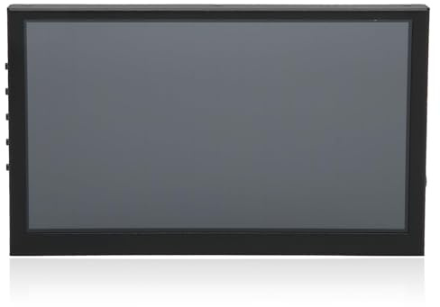 Monitor Touch Screen da 7 Pollici, 1024x600P HD IPS Mini Secondo Schermo per, PC, per Monitor Touchscreen Portatile HDMI con Doppi Altoparlanti, Scocca in Metallo