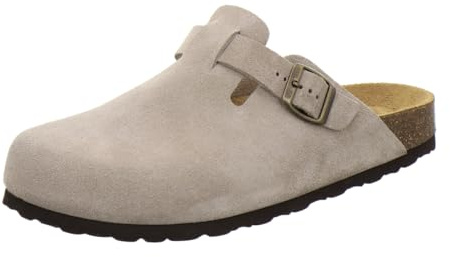 AFS-Schuhe 3900 Herren Clogs, Bequeme Hausschuhe für Männer, Pantoffeln aus Leder, Made in Germany