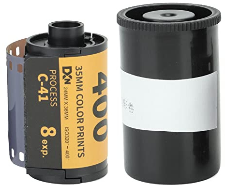 Film couleur 35 mm 400 couleurs ISO 320-400 film négatif couleur pour appareil photo Latitude HD pour appareils photo 135 (8 feuilles)