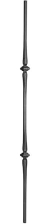shivler Zaunelemente Gartentor Metallzaun Zäune Zaundekoration Zaunpfosten Balkonverkleidung Set Verschiedene Muster (950mm - 09.510.04/5 Stück)