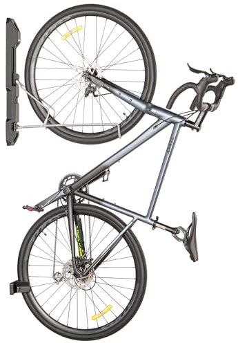 CXWXC Bike Rack Garage - Swivel Bike Wall Mount Rack - Bike Hangers for Garage, Space-Saving, Indoor Bike Storage Rack for Road, MTB, and Hybrid Bicycles