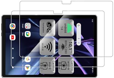 For Acer Iconia Tab A10 10.1inch Android 14 Tablet Tempered Glass Screen Protector - High Transparency, Scratch Resistant, Anti-Fingerprint(2 Pack)