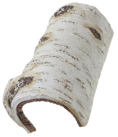 TOYANDONA Tronc Arbre Artificiel Rigide Résine Décor Aquarium Grotte Cachette Reptile Poissons Milieu Aquatique