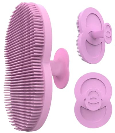 Scrub Viso Silicone Pulizia viso delicata con massaggio e multifunzione | Spazzola Corpo Da Doccia Portatile donna e uomo per uso domestico viaggio corpo bagno