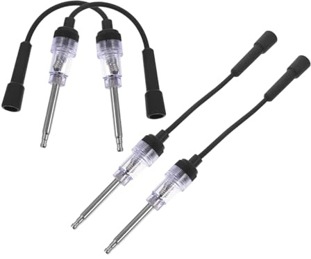 Alipis 4 Piezas De Herramientas De Encendido Comprobador De Bujías De Automóvil Comprobador De Chispa De Encendido Del Motor Del Sistema