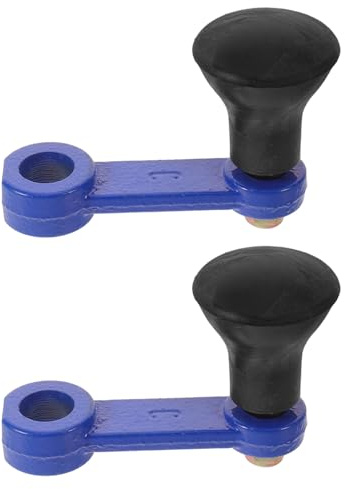 HONMEET 2 Accesorios de manivela Manual para cultivadoras rotativas de Alta Resistencia, para Tractores, cultivadoras, Equipos agrícolas, Accesorios para de jardín y maquinaria agrícola.