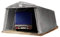 TOOLPORT Tenda Garage Premium 3,3 x 6,2 m Grigio con Telo da PVC 500 N, Telaio Stabile in Acciaio, Garage per Moto