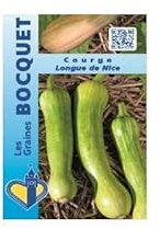 Sachet de graines de Courge Longue de Nice - 2 g - LES GRAINES BOCQUET