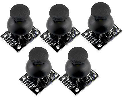 DEVMO Lot de 5 modules de dérivation pour joystick PS2 compatible avec Ar-duino