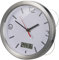 BRESSER Horloge pour Salle de Bain - 17 cm, Blanc, 17cm