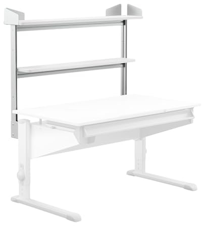 moll Easy Flex Deck Erweiterung für Kinderschreibtisch | mehr Arbeitsfläche & Organisation | Multifunktionswand für Bandit & Sprinter | ideal für Schulkinder | Made in Germany