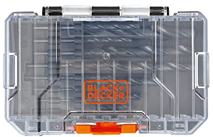 BLACK+DECKER BLACK + DECKER Drill Bit Set, 14-Piece (BDABO14SET)