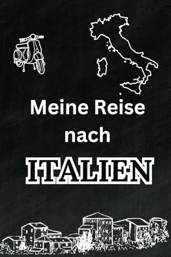 Reisetagebuch Italien – Urlaub für eine Reise bis zu 3-Wochen - Erlebnisse festhalten, Reisejournal A5-Reisebuch Italienreise-Das perfekte geschenk für Italienfans